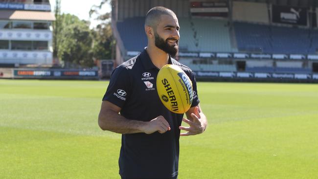 New Carlton recruit, Adam Saad, Picture: Rose Zarucky