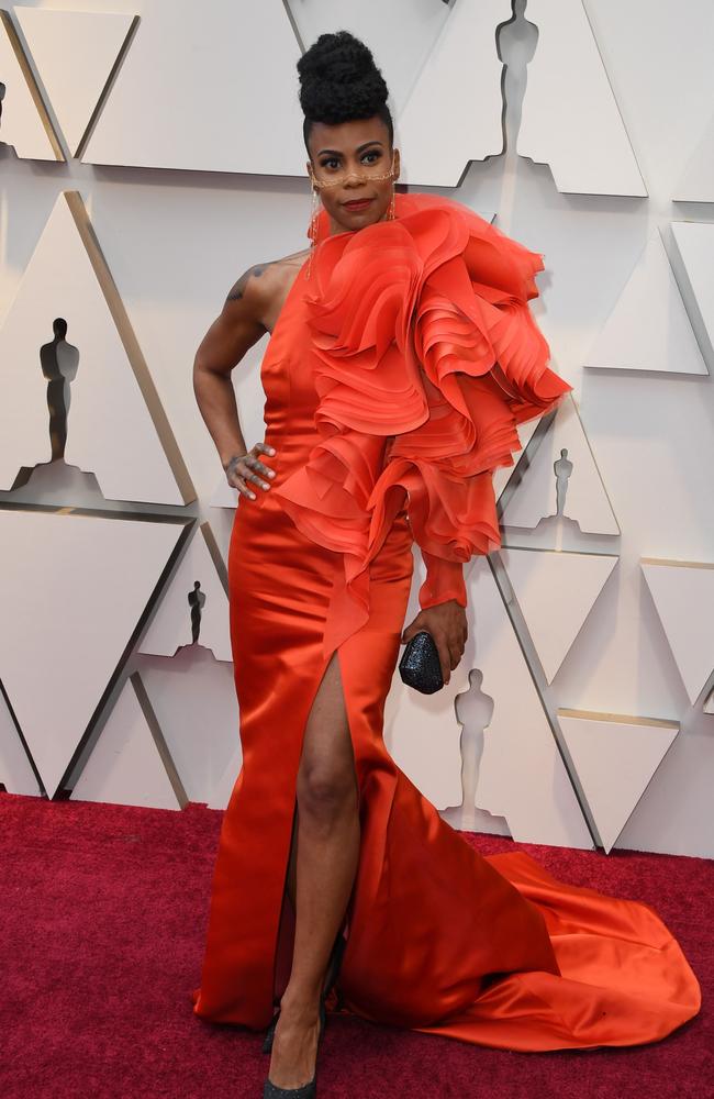 Hannah Beachler arrives for the 91st Annual Academy Awards at the Dolby Theatre in Hollywood, California on February 24, 2019. (Photo by Mark RALSTON / AFP)
