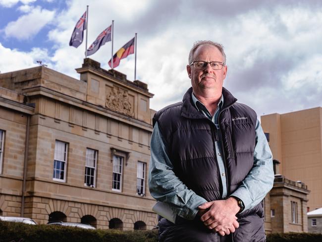 West Coast Mayor, Shane Pitt. Picture: Linda Higginson