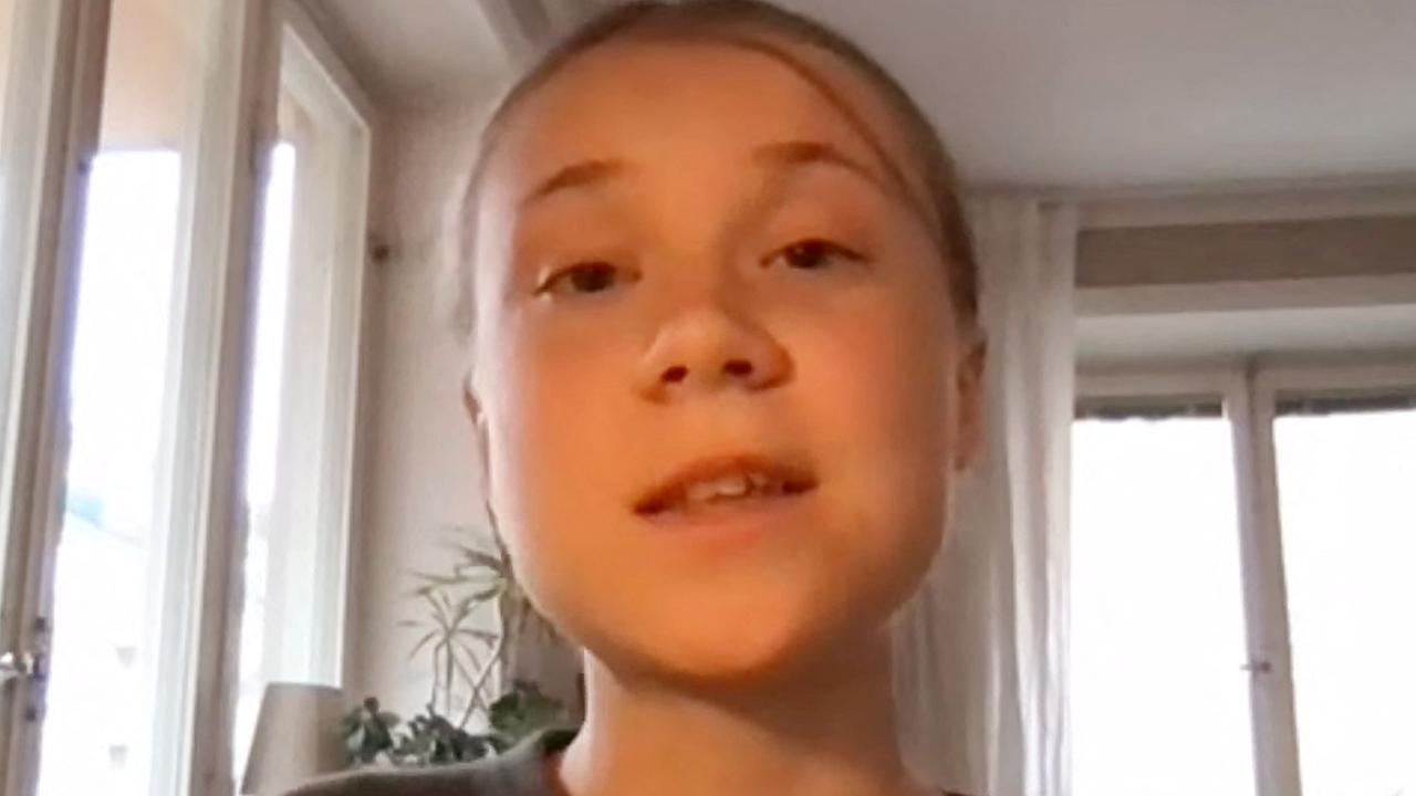 Greta Thunberg.