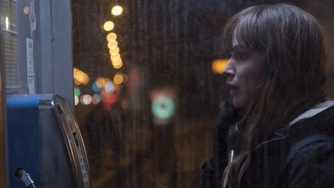Jennifer Lawrence contemplates angrily calling her agent after realising Red Sparrow is a bit of a dud.