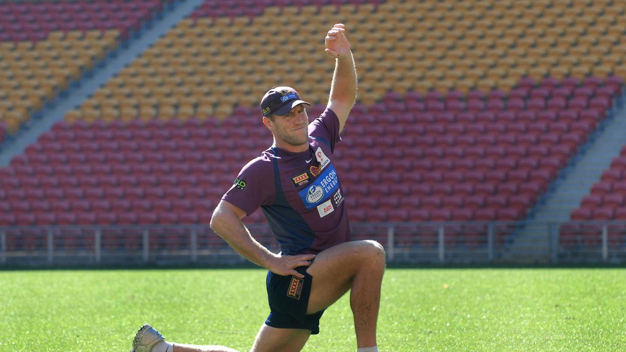 Brad Thorne back when he was with the Brisbane Broncos.