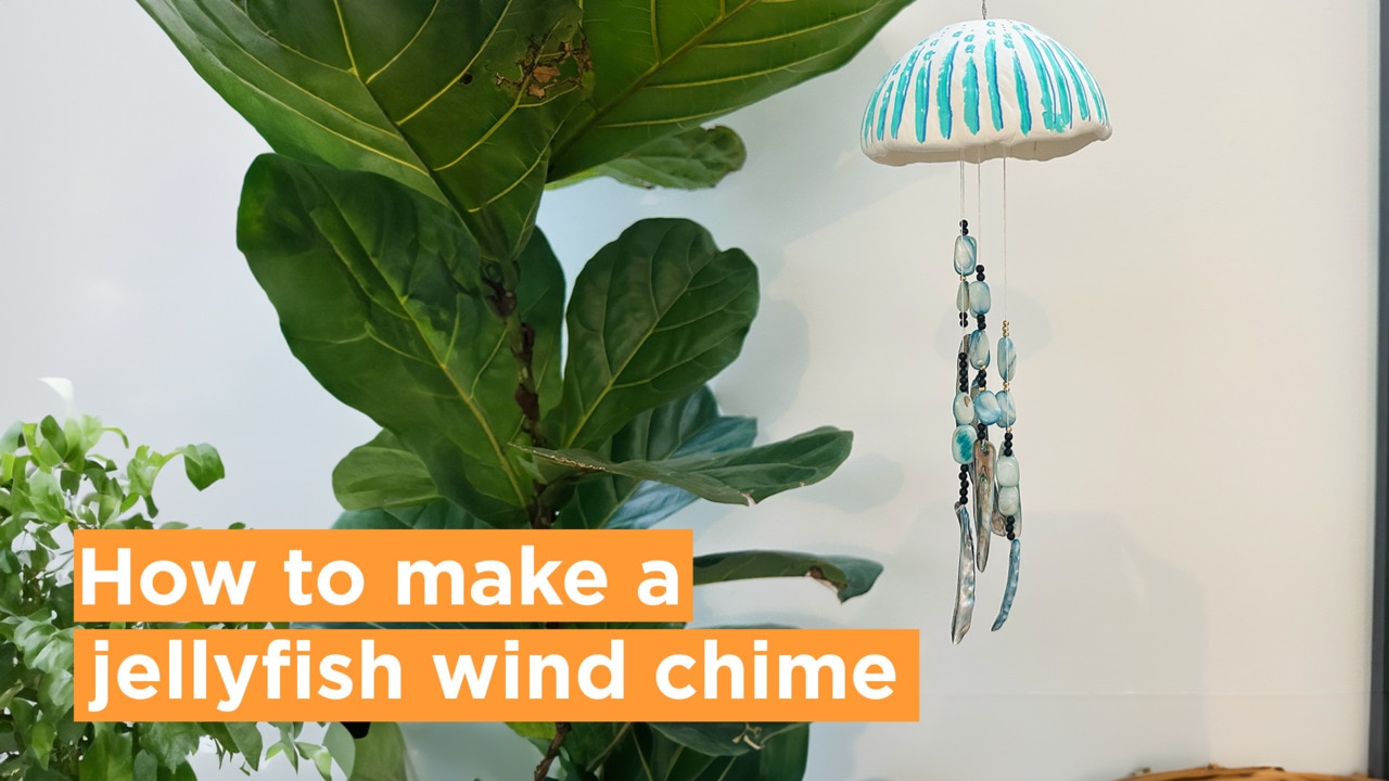 How to make a stunning jellyfish wind chime