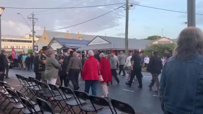 Anzac Day dawn service at Maryborough