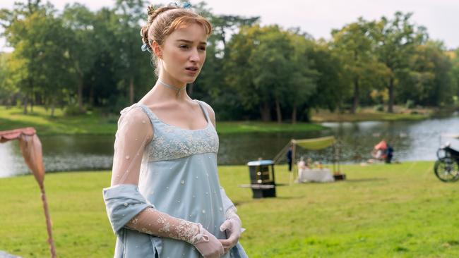 Phoebe Dynevor as Daphne Bridgerton. Picture: Liam Daniel/Netflix