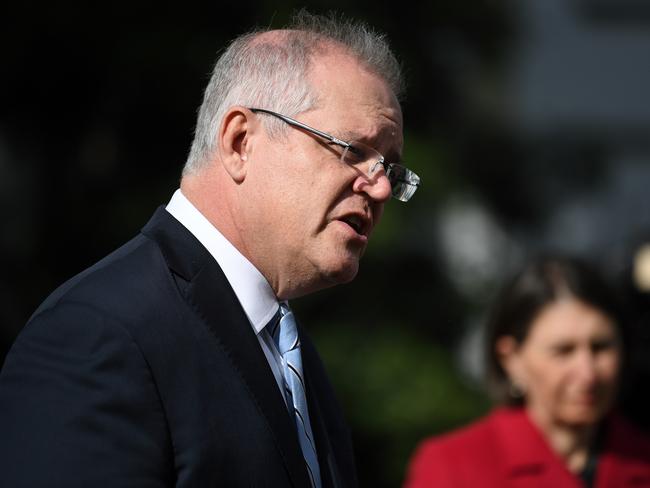 Prime Minister Scott Morrison says the next phase of JobKeeper will be more targeted. Picture: AAP