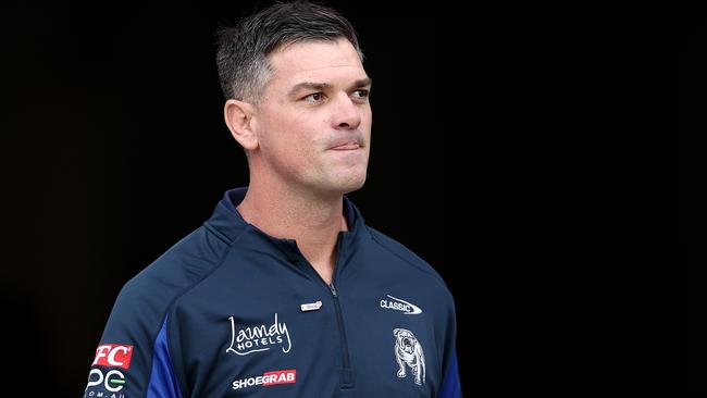 Cameron Ciraldo has experienced a rough first season as an NRL coach. Picture: Getty