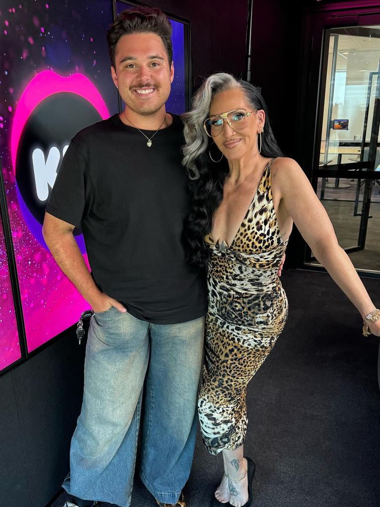 Mitch with Michelle Visage.