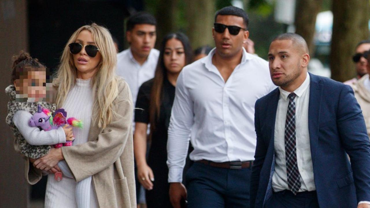 Disgraced former Brisbane Broncos player Jamil Hopoate (right) has been jailed over his involvement in a massive drug importation. Picture: NCA NewsWire / David Swift
