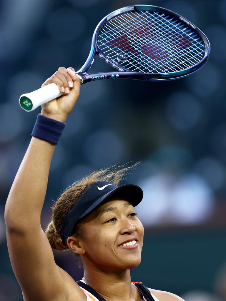 Japanese tennis player Naomi Osaka has also been lauded for putting her health first. Picture: Clive Brunskill/Getty Images