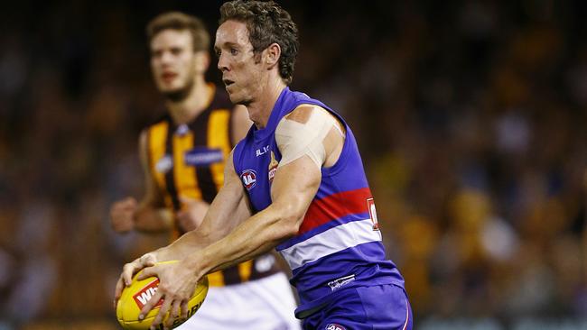 Western Bulldogs skipper Bob Murphy has been in career-best form in recent years. Picture: Wayne Ludbey