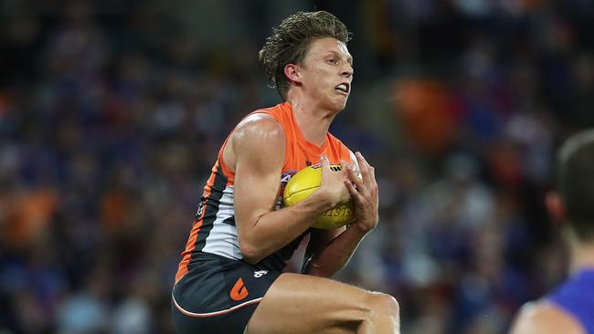 The Giants have been charged over the Lachie Whitfield scandal. Picture: Phil Hillyard