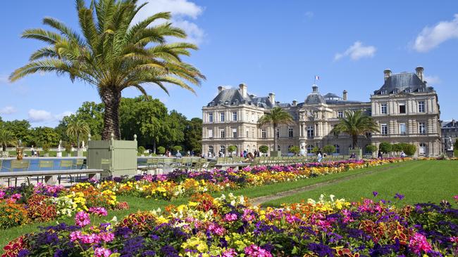 The magnificent Jardin du Luxembourg in Paris, France.