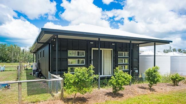 An entry level Build Group shipping container home. Picture: supplied