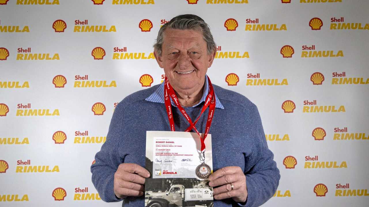 Hall Of Fame Honour For Veteran Truckie The Courier Mail