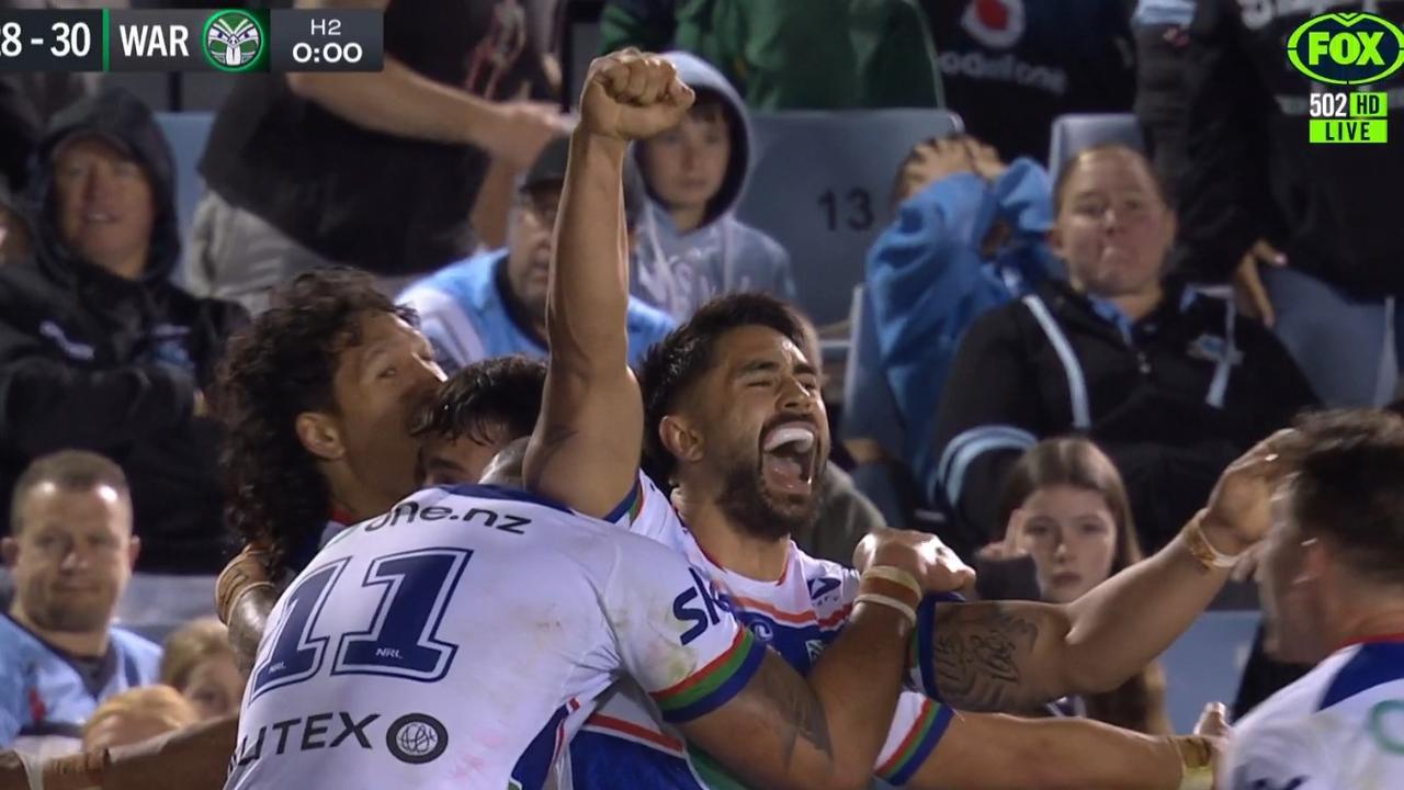 Shaun Johnson, you superstar. Photo: Fox Sports