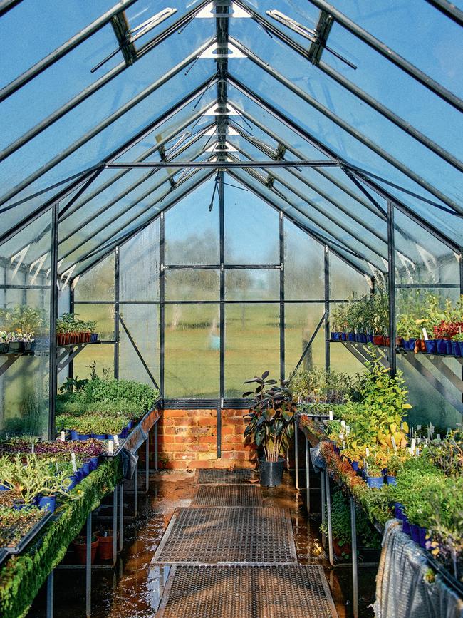 One of its greenhouses.