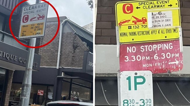 Driver questions Mosman Council after $300 parking fine. Picture: Facebook