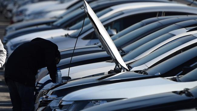 Some 36 parties are understood to have signed nondisclosure agreements to enter the data room for Westpac’s car loan business. Picture: AFP