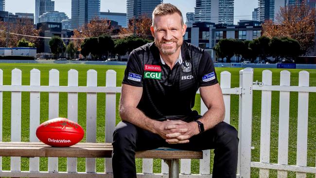 Nathan Buckley has been conforted by his Moore and De Goey’s intent to stay. Picture: Tim Carrafa/DrinkWise