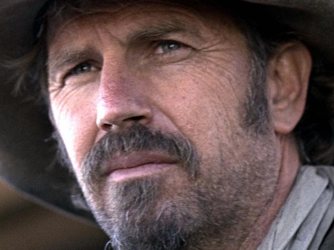 Actor Kevin Costner in scene from film "Open Range". /Films/Titles/Open/Range