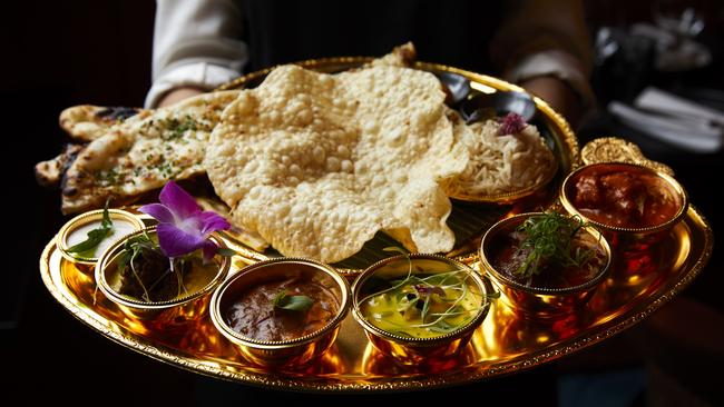 Dive in to a delicious feast from Mrs Singh. Picture: Peter Tarasiuk