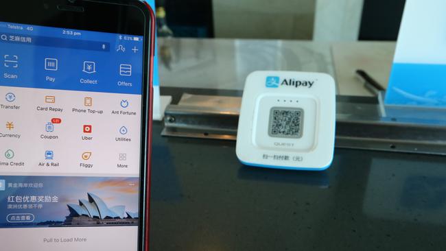 IncentiaPay — then BPS Technology — signed a landmark deal with Alipay last year. Picture: Glenn Hampson