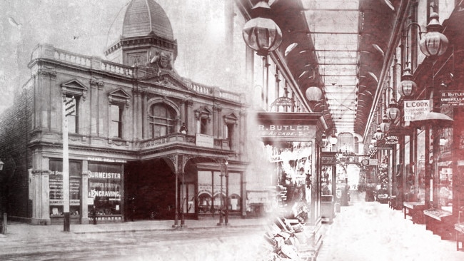 Adelaide Arcade interior/exterior circa 1900.