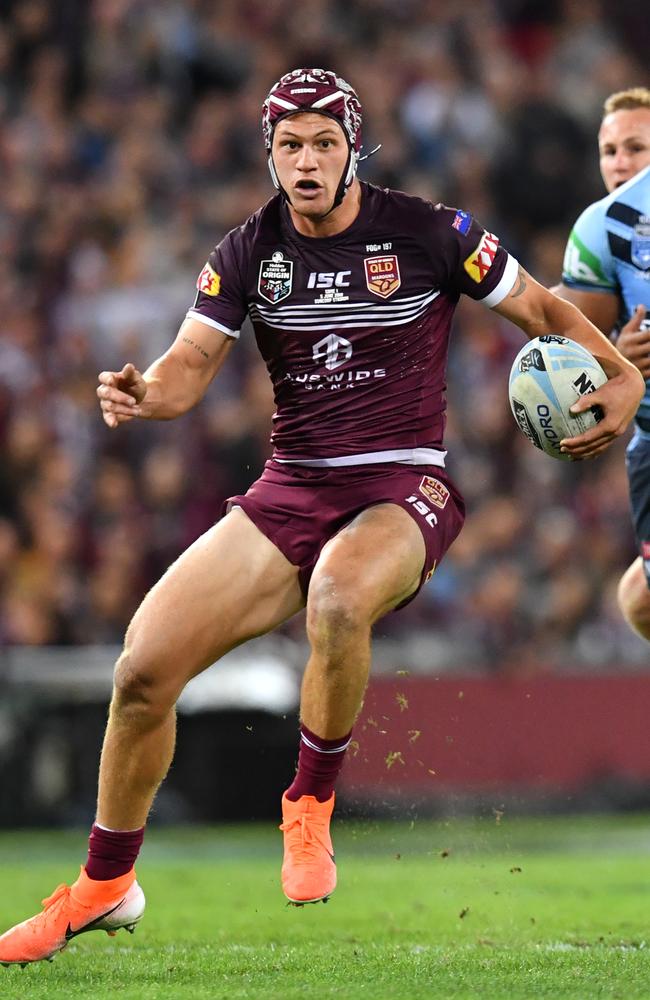 Kevin Walters says the Queensland jumper will keep Ponga in league. Picture: Darren England