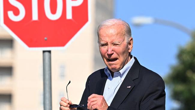 US President Joe Biden couldn’t chosen a better word than classy. (Photo by Jim WATSON / AFP)