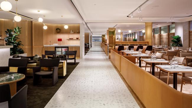 The Qantas First Lounge in Singapore