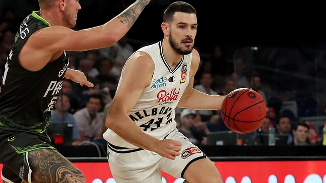 Chris Goulding drained a number of clutch buckets for United. Picture: Getty Images