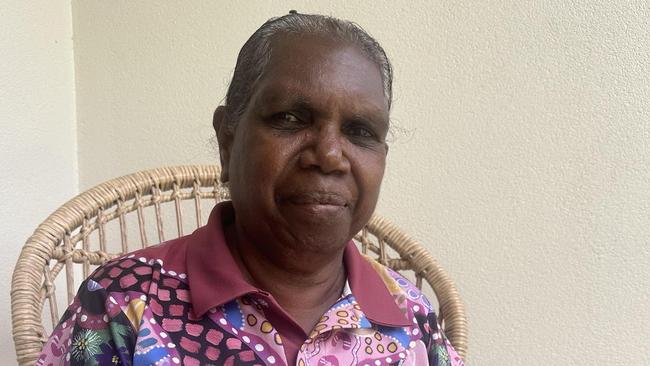 Wujal Wujal health worker Alice Tayley is distributing 43 pairs of glasses to residents who lost their frames during the Far North flood late last year. (Samuel Davis)