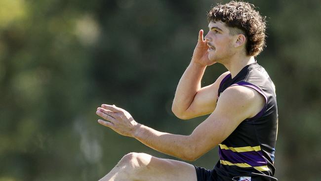 Brayden George is a power forward who has been likened to Melbourne’s Christian Petracca. Picture: AFL Photos