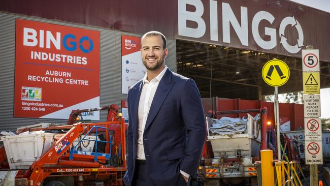 Mr Tartak during his time as Bingo CEO. Picture: Supplied