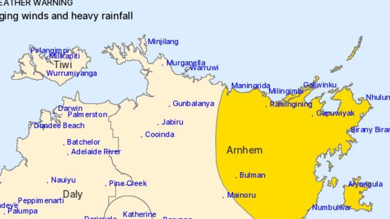 Queensland and Northern Territory on cyclone watch