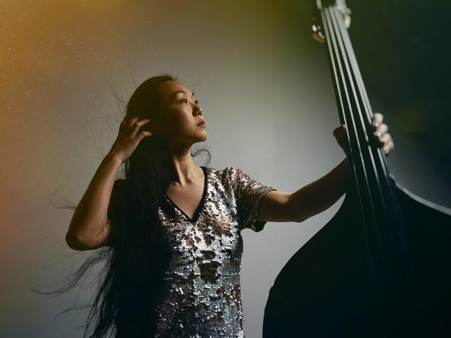 LINDA MAY HAN OH. Grammy Award-winning bassist/composer. Photo: Shervin Lainez