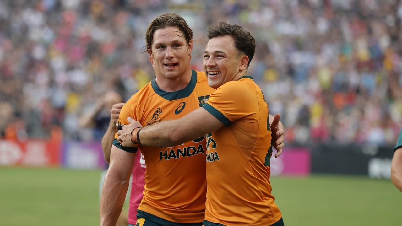 Michael Hooper on day one of the Cathay/ HSBC Hong Kong Sevens at Hong Kong Stadium on 5 April, 2024 in Hong Kong, China. Photo credit: Mike Lee – KLC fotos for World Rugby