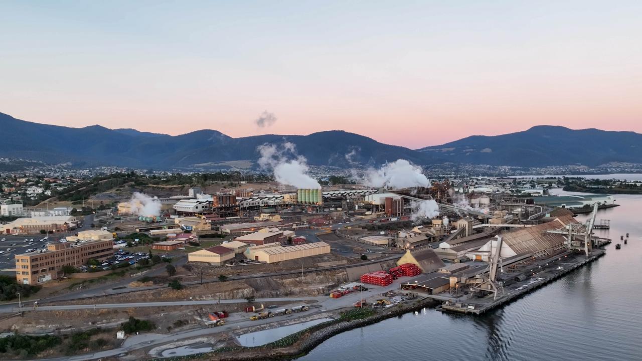 Nyrstar’s zinc works in Hobart.