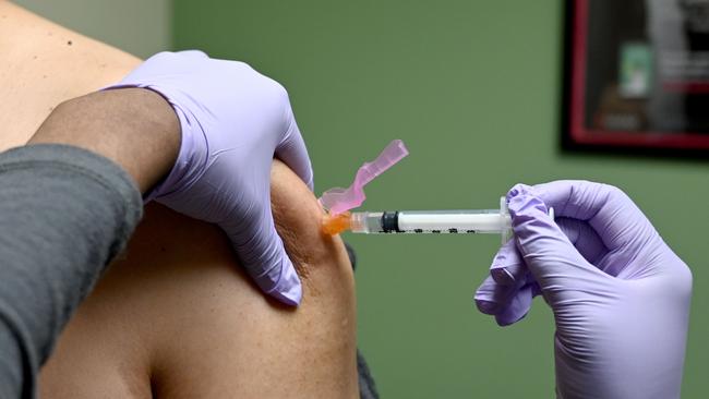 Pharmacists will join GPs, nurses and other health professionals qualified to give injections to inoculate against COVID-19. Picture: AFP