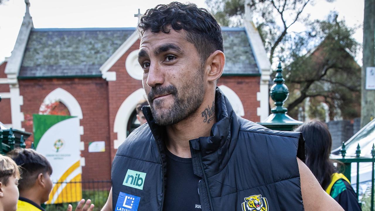 Pickett is determined to play against St Kilda. Picture: Jake Nowakowski