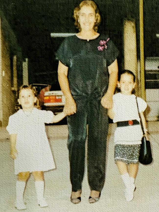 NT Chief Minister Elect Lia Finocchiaro (right) pictured with her nonni, Rita.