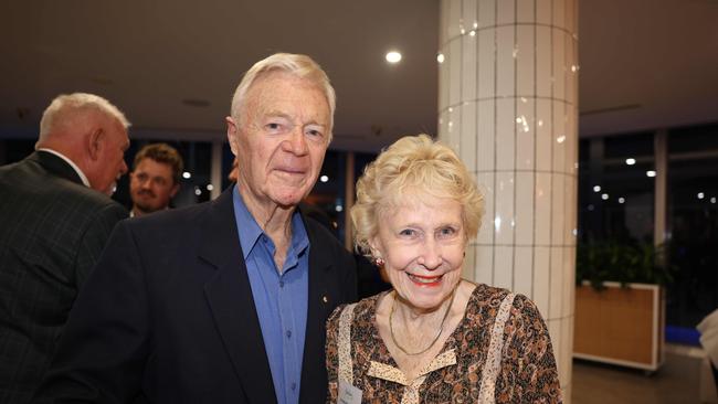 John Richard Brew and Iona Abrahamson at the Gold Coast Australian of the Year Awards 2025 at Sky Point for Gold Coast at Large. Picture, Portia Large.