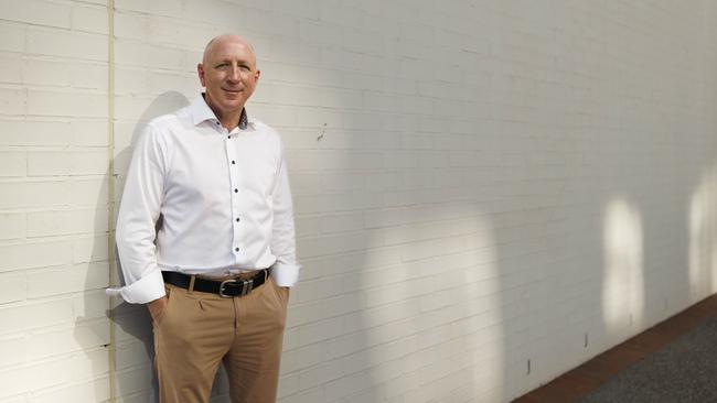 Luke Howarth, a Peter Dutton ally and the former Petrie LNP MP, in Brisbane’s bayside this week. Picture: Glenn Hunt