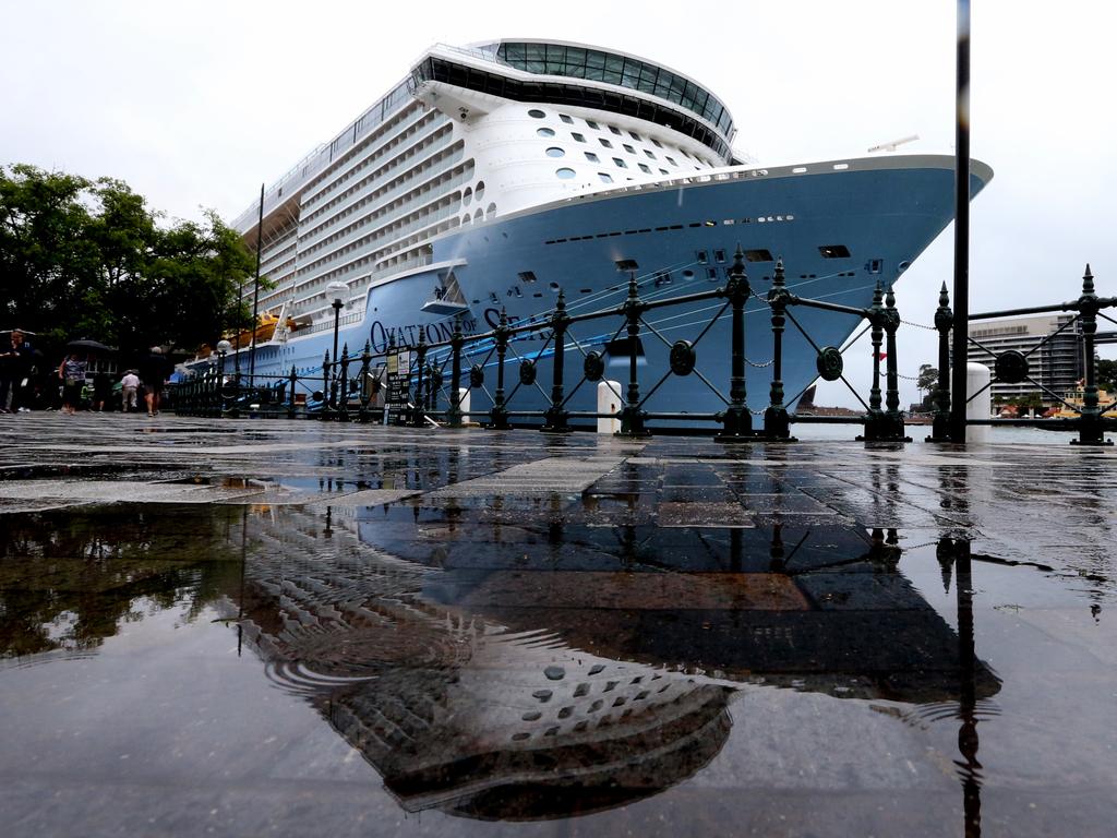 Ovation Of The Seas Arrives In Sydney | Daily Telegraph