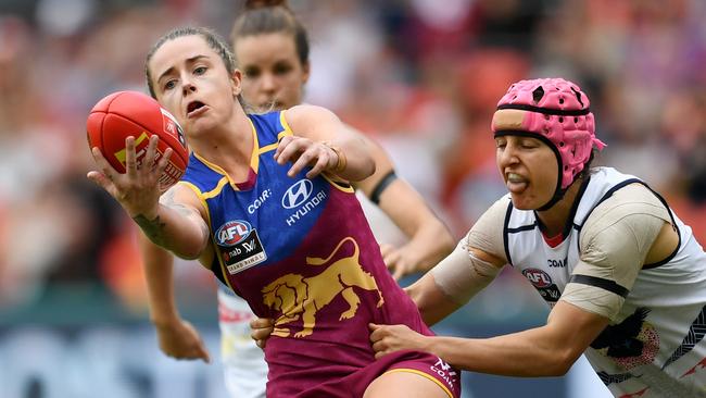 Jessica Wuetschner is another Lions player on the radar of rival clubs. Picture: AAP