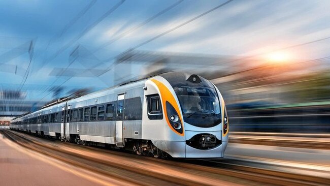 Not quite `all aboard’ — federal fast rail funding will not kick in until 2024-25.