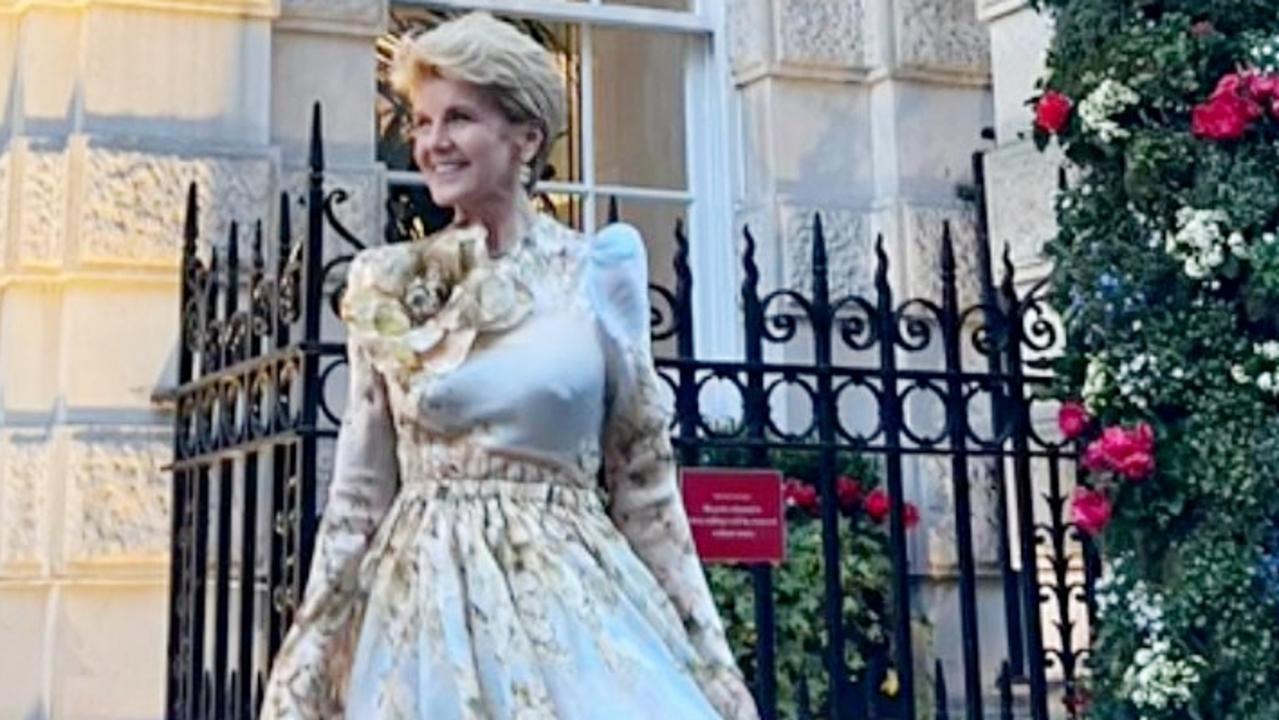 Julie Bishop kicks off Coronation party early