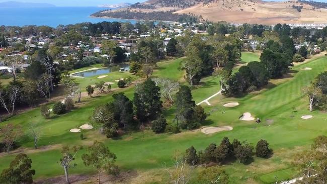 Royal Hobart Golf Club at Seven Mile Beach.