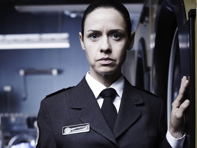 Kate Atkinson plays Vera Bennett, the deputy Corrections officer in prison drama Wentworth.